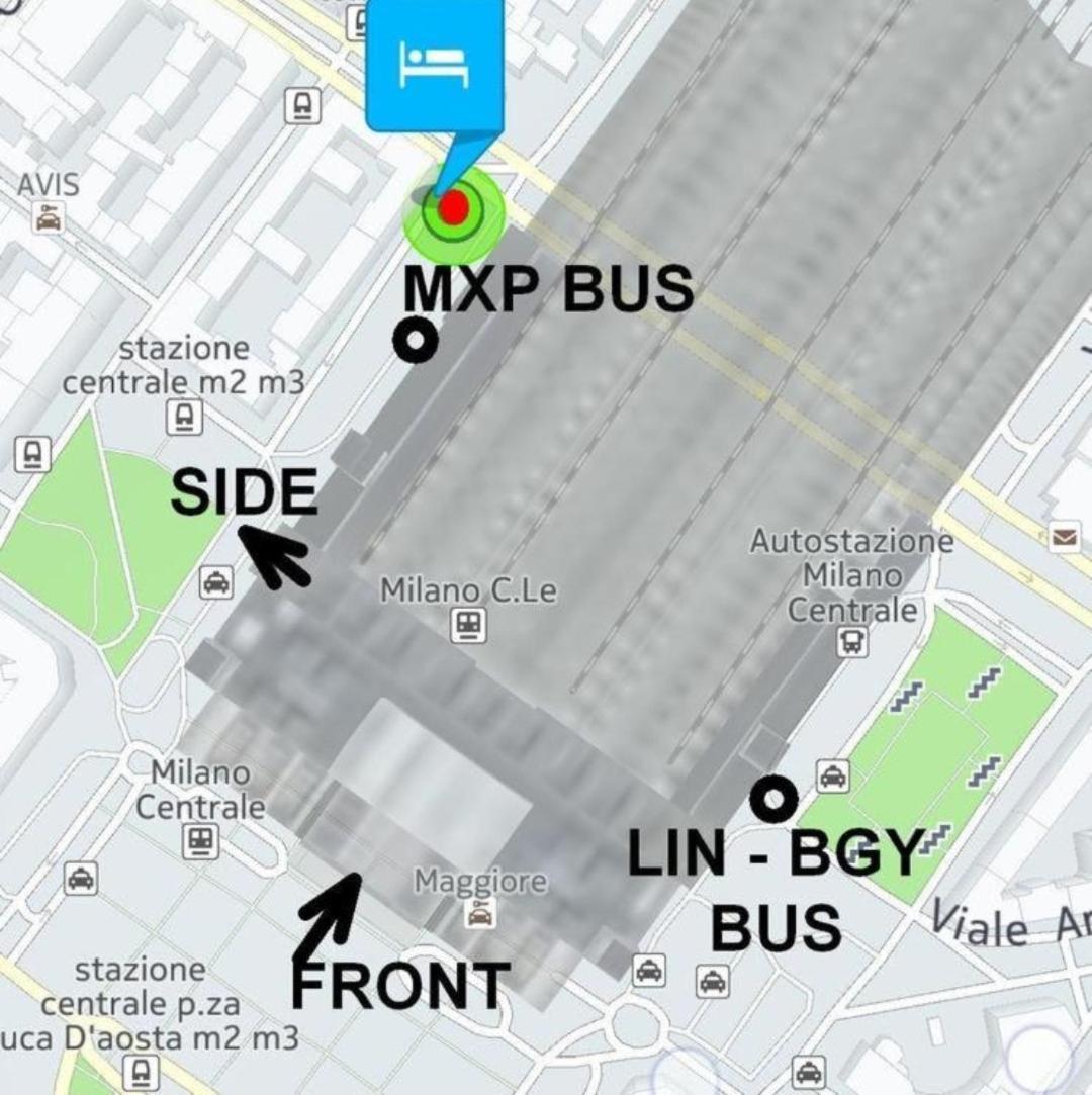 Guesthouse Central Station Group - Via Ponte Seveso 18 Milano Ngoại thất bức ảnh